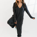 Hot Shot Long Sleeve Onesie | Black