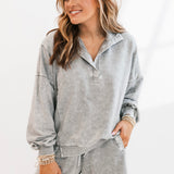 Neutral Girl Fave Pullover | Grey