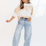 Phoebe Barrel Jeans | Light