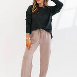 Let's Get Away Pants | Taupe