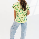 Light Green Lucky Queen Horse Shoe Tee | Queen Of Sparkles