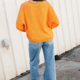 Piper Cardigan | Orange