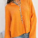 Piper Cardigan | Orange