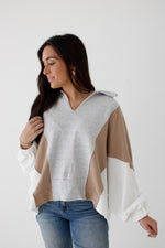 COZY PARADISE OVERSIZED PULLOVER | NEUTRAL