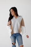 COZY PARADISE OVERSIZED PULLOVER | NEUTRAL