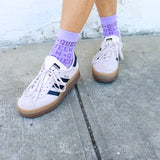 Lavender Queen Socks | Queen Of Sparkles