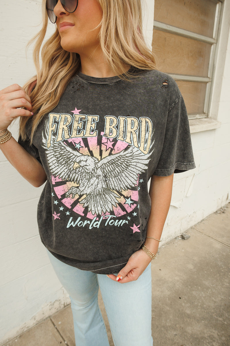 FREE BIRD WORLD TOUR GRAPHIC | BLACK