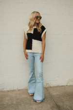 CABLEKNIT SWEATER VEST | NEUTRALS