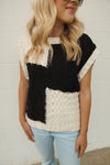 CABLEKNIT SWEATER VEST | NEUTRALS