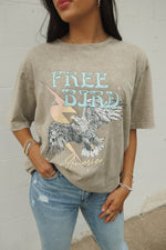 FREE BIRD VINTAGE GRAPHIC | MOCHA