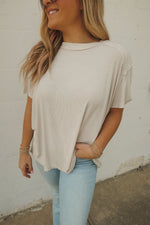 WAIT FOR YOU TOP | BEIGE