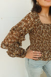 MY HEART FLORAL TOP | COCO