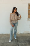 LOVE ME RIGHT FLORAL TOP | CREAM