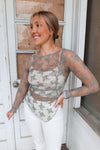 FULL BLOOM LAYERING TOP | GREEN TEA