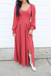 DRAMATIC MAXI | BURNT SIENNA