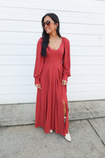 DRAMATIC MAXI | BURNT SIENNA