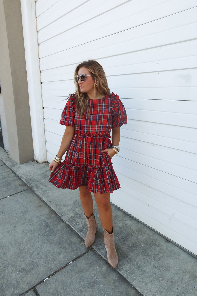HOLIDAY FAVE MINI | RED PLAID