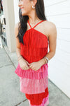 SANTA BABY VELVET MAXI