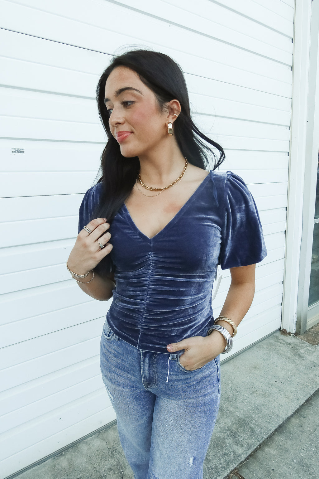 CUPCAKE VELVET TOP | OUTERSPACE