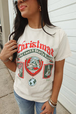CHRISTMAS PATCH GRAPHIC TEE