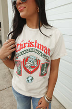 CHRISTMAS PATCH GRAPHIC TEE