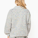 Grey Rhinestone Short | Queen Of Sparkles