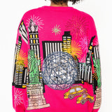 Pink NYE In New York Sweater | Queen Of Sparkles