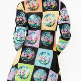 Colorblock Disco Ball Knit Dress | Queen Of Sparkles