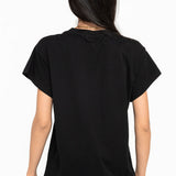 Black Pailette Basketball Tee | Queen Of Sparkles