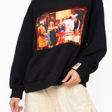 Licensed Black Friends Halloween Costume Sweatshirt | Queen Of Sparkles