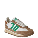 Jogger M Sneakers | White Camel Green