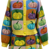 Pastel Colorblock Pumpkin Skirt | Queen Of Sparkles