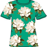 Green Magnolia Tee | Queen Of Sparkles