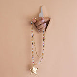 Ziggy Star Layered Necklace | Pink