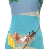 Multi Girl On Hammock Beach Knit Tank Dress | Queen Of Sparkles