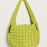 Quilted Carryall | Honeydew