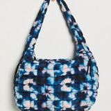 Printed Carryall | Deep Teal Tie Dye