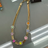 Kirsten Necklace in New Pastel Electrics