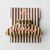 Girlhood Oversized Claw | Striped