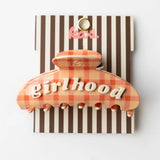 Girlhood Oversized Claw | Gingham