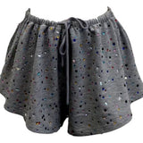 Grey Rhinestone Short | Queen Of Sparkles