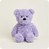 Purple Curly Bear Warmies 13”