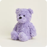 Purple Curly Bear Warmies 13”