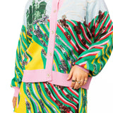 Licensed Yellow Brick Road To Oz Button Up Cardigan | Queen Of Sparkles