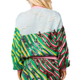 Licensed Yellow Brick Road To Oz Button Up Cardigan | Queen Of Sparkles