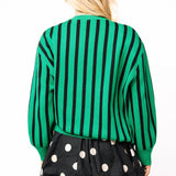 Licensed Green & Black Striped Elphaba Hat Sweater | Queen Of Sparkles