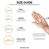 Queen All Weather Bangle® (AWB®) | Clear Crystal