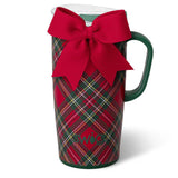 Travel Mug 22 Oz | Christmas Plaid