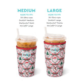 Iced Cup Coolie Large | Christmas Cameos