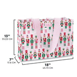 Large Reusable Gift Bag | Sugar Plum Soldiers